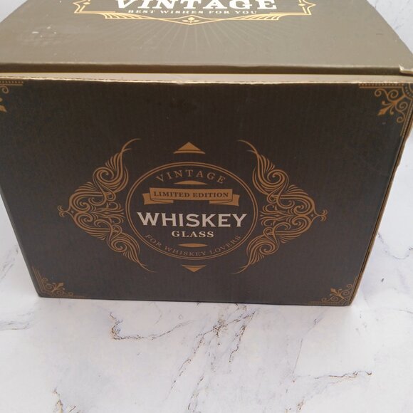 Whiskey Glass  1973 NWT & Men Tie EUC Birthday Gift & Fathers Day - Picture 2 of 10